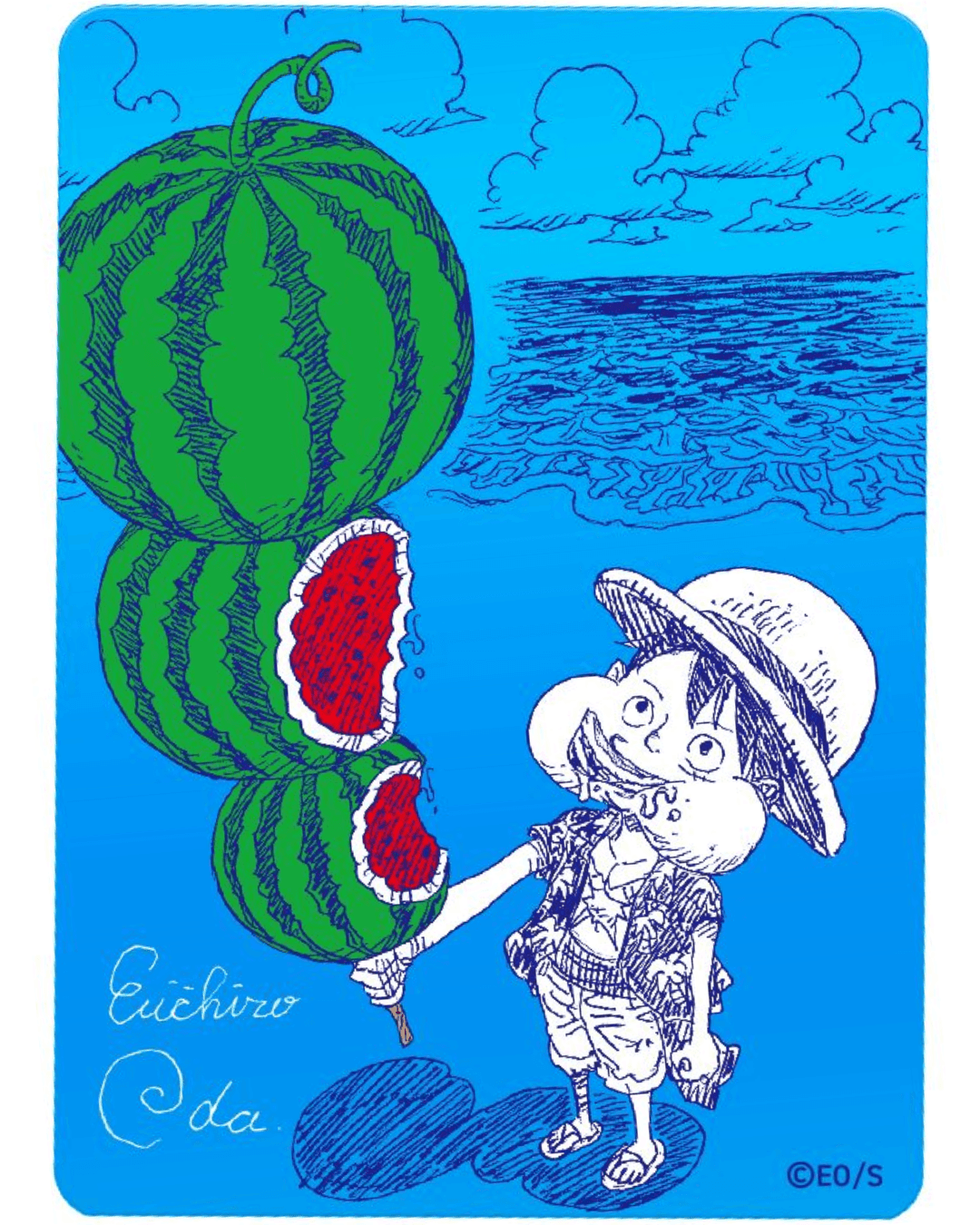(コピー)Monkey.D.Luffy Watermelon〈NatsuComi Summer Comics Fair 2026〉 - Collector’s Item from Omotenashi TCG | Japanese TCG Store.