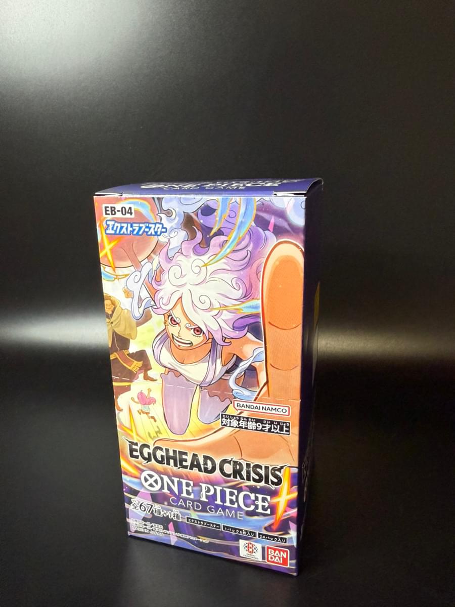 【EB-04】 Extra Booster  EGGHEAD CRISIS TCG BOX & CASE〔Factory Sealed〕