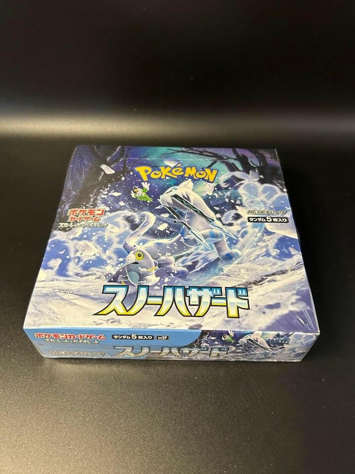 【SV2P】Snow Hazard Booster BOX & CASE〔Factory Sealed〕 |  Omotenashi TCG | Japanese Trading Card Game Store.