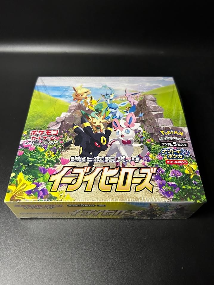 【S6a】Eevee Heroes Booster BOX〔Factory Sealed〕 - Collector’s Item from Omotenashi TCG | Japanese Trading Card Game Store.