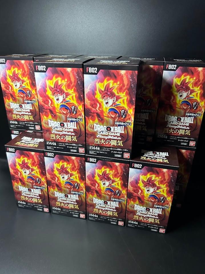 【FB-02】Blazing Aura Booster BOX & CASE〔Factory Sealed〕 - Collector’s Item from Omotenashi TCG | Japanese Trading Card Game Store.