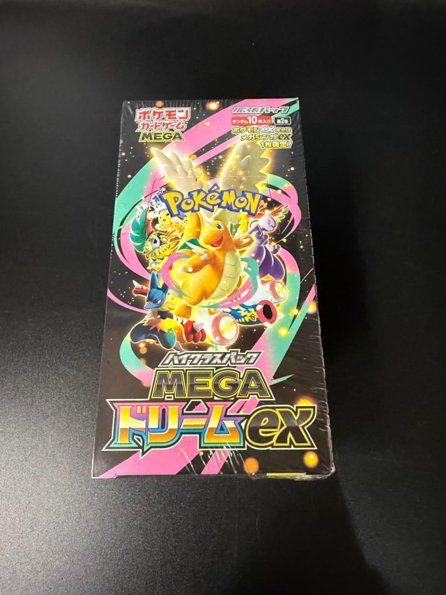 【M2a】MEGA Dream ex Booster TCG BOX & CASE〔Factory Sealed〕
